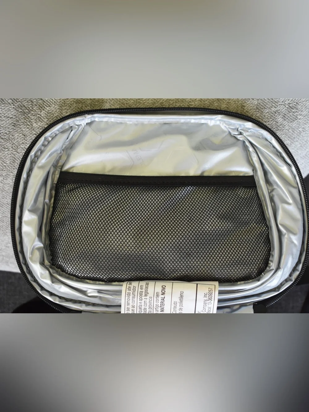 Coleman Gray and Red Cooler Bag